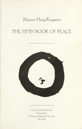 Cover for The fifth book of peace