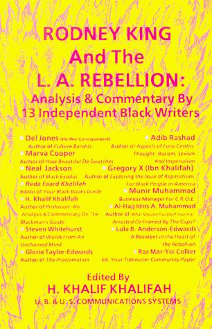 Cover for Rodney King and the L.A. rebellion
