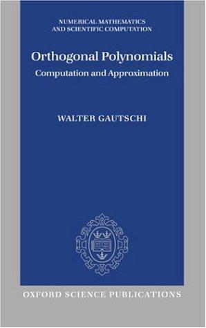 Cover for Orthogonal polynomials