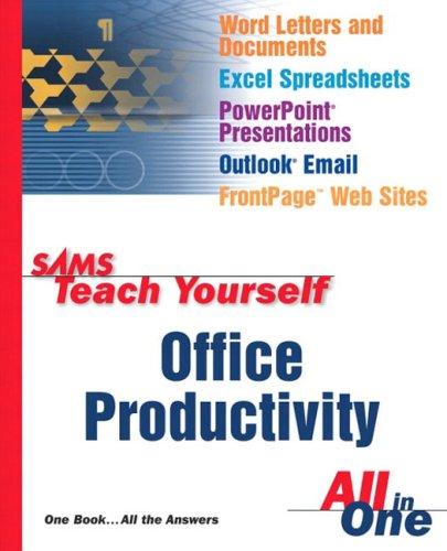 Cover for Sams teach yourself office productivity