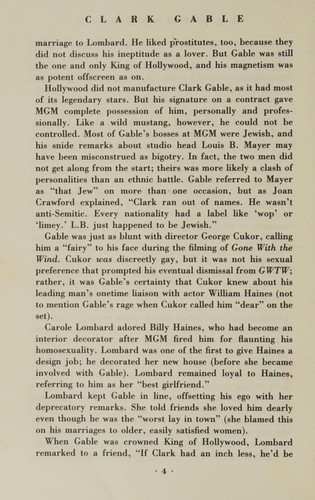 Cover for Clark Gable