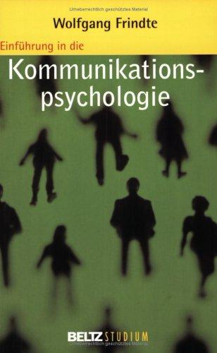 Cover for Einführung in die Kommunikationspsychologie