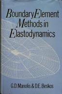 Cover for Boundary element methods in elastodynamics