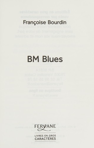 Cover for BM Blues
