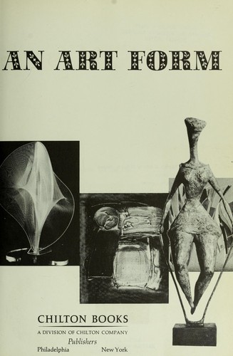 Cover for Plastics as an art form