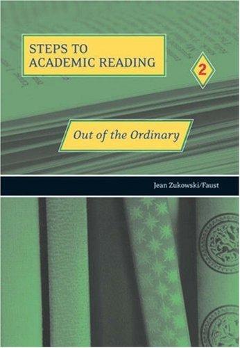 Cover for Out of the ordinary