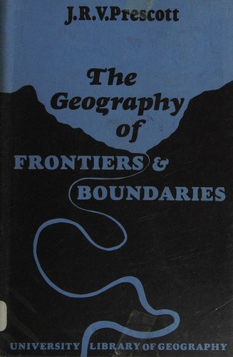Cover for The geography of frontiers and boundaries