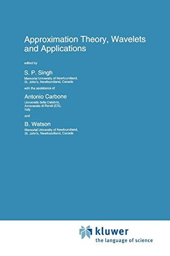 Cover for Approximation Theory, Wavelets and Applications