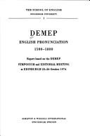 Cover for DEMEP