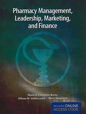 Cover for Pharmacy Management Leadership Marketing And Finance Echapters Includes Risk Management For Pharmacy