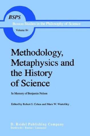 Cover for Methodology, metaphysics, and the history of science