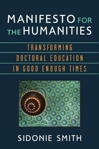 Cover for Manifesto for the Humanities