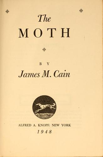 Cover for The moth