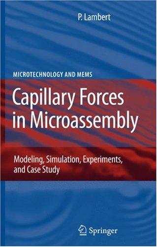 Cover for Capillary Forces in Microassembly