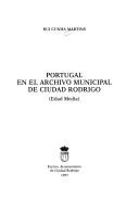 Cover for Portugal en el Archivo Municipal de Ciudad Rodrigo