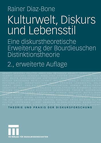 Cover for Kulturwelt, Diskurs und Lebensstil