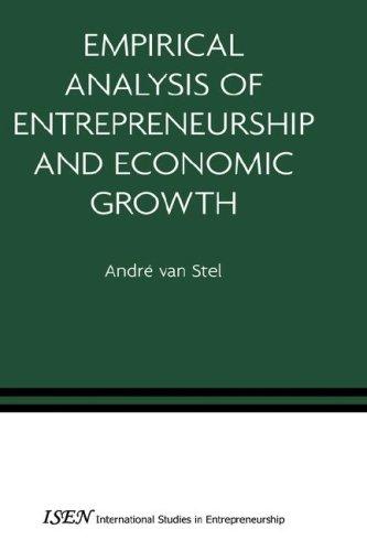 Cover for Empirical Analysis of Entrepreneurship and Economic Growth (International Studies in Entrepreneurship)