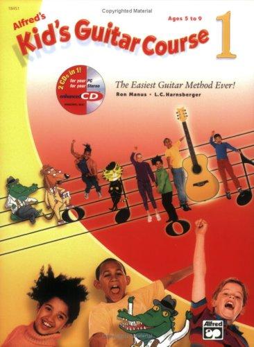 Cover for Kid's Guitar Course, Book 1 (Book and Enhanced CD) (Kid's Courses!)
