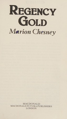 Cover for Regency gold