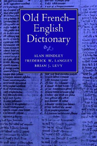 Cover for Old French-English Dictionary