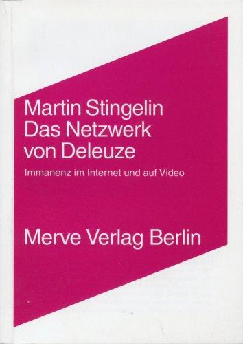 Cover for Das Netzwerk von Gilles Deleuze