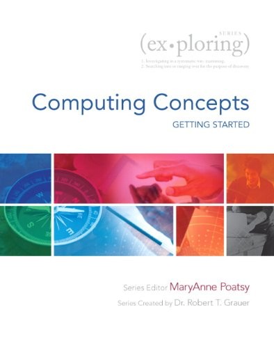 Cover for Exploring Getting Started with Computing Concepts