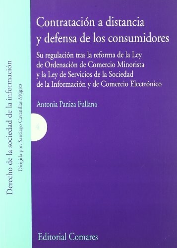Cover for Contratación a distancia y defensa de los consumidores