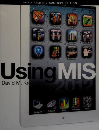 Cover for Using MIS