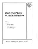 Cover for Biochemical basis of pediatric disease