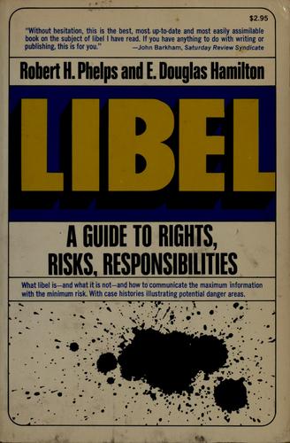 Cover for Libel