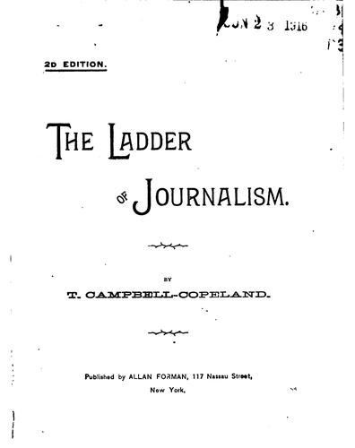 Cover for The Ladder of Journalism
