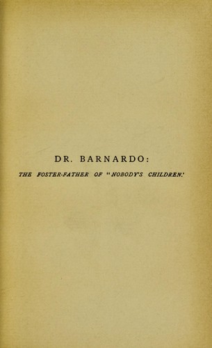 Cover for Dr. Barnardo