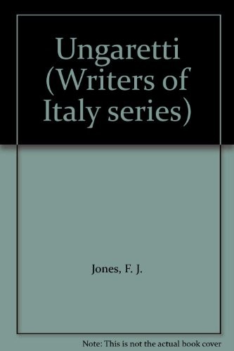 Cover for Giuseppe Ungaretti