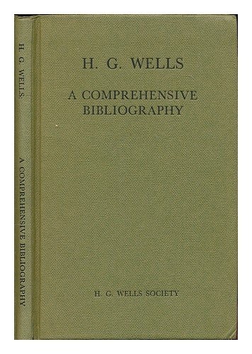 Cover for H. G. Wells: a comprehensive bibliography