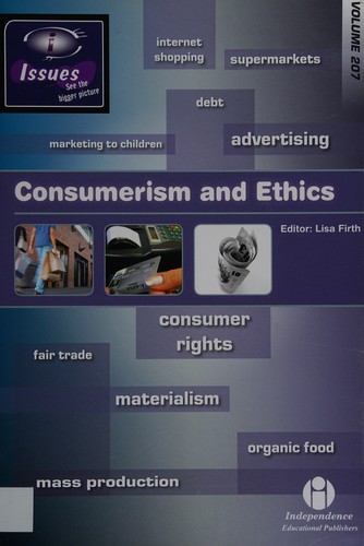 Cover for Consumerism and ethics