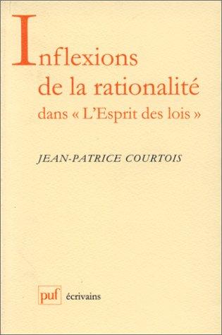 Cover for Inflexions de la rationalité dans "L'esprit des lois"