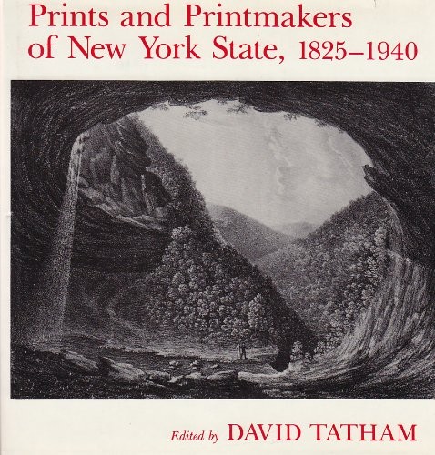 Cover for Prints and printmakers of New York State, 1825-1940