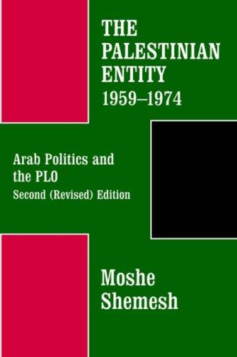 Cover for The Palestinian Entity 1959-1974