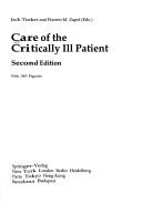 Cover for Care of the critically ill patient