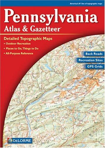 Cover for 'Pennsylvania Atlas and Gazetteer (9 ed)'