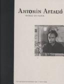 Cover for Antonin Artaud