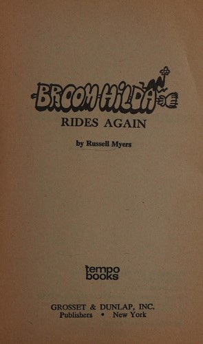 Cover for Broom Hilda Rides Again!