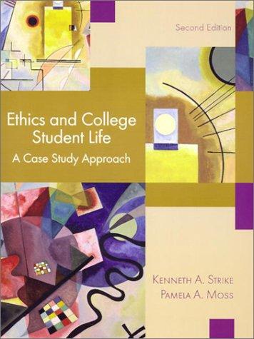 Cover for Ethics and College Student Life