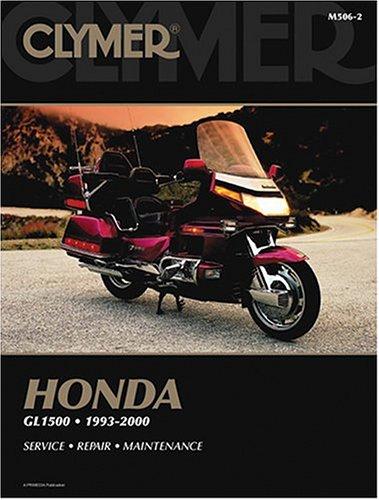 Cover for Clymer Honda GL1500 Gold Wing, 1993-2000.