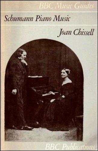 Cover for Schumann piano music.