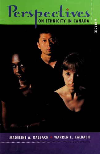 Cover for Perspectives on ethnicity in Canada