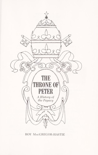 Cover for The Throne Of Peter
