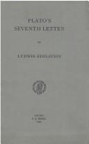Cover for Plato's Seventh Letter (Philosophia Antiqua)