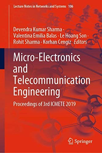 Cover for Micro-Electronics and Telecommunication Engineering