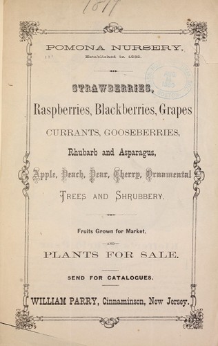 Cover for Strawberries, raspberries, blackberries, grapes, currants, gooseberries, rhubarb and asparagus, apple, peach, pear, cherry, ornamental trees and shrubbery